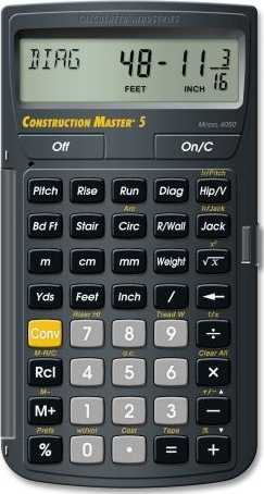 Construction master 5 calculator download free. full
