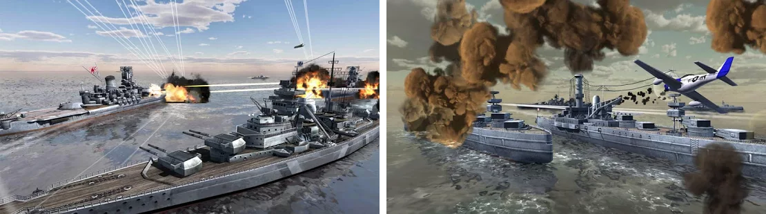 Download Game Battle Warship Naval Empire Mod